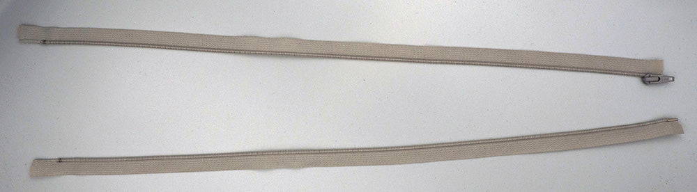 Coil Zipper: Open End / Nylon Teeth / Regular Head / Teeth & Tape Colour is Grey